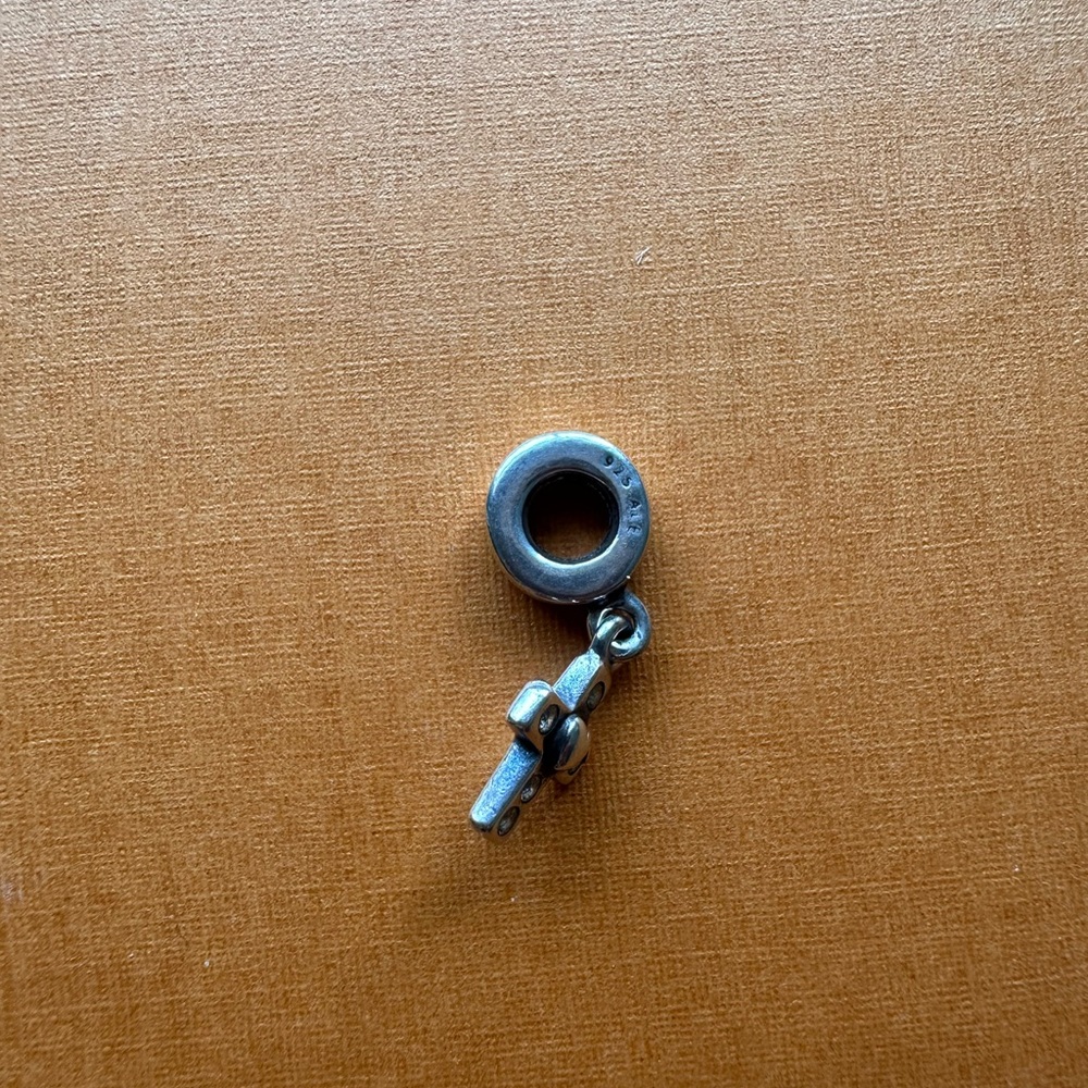 Pandora Silver Cross Pendant Charm - Picture 3 of 6